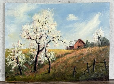 Heinie Hartwig Spring Blossom Painting