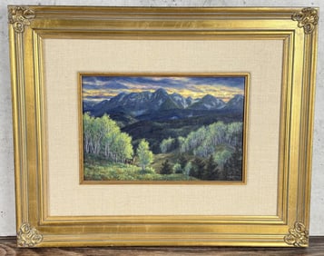 Randy Van Beek Late Summer Mule Deer Painting