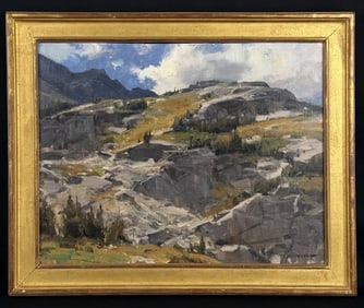 Clyde Aspevig Indian Peaks Colorado Painting