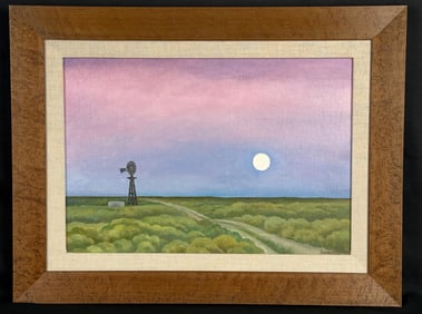 William Sanderson Dusk Painting