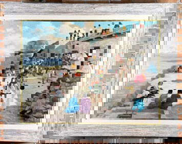 Charles Damrow Hopi Home Dance Painting