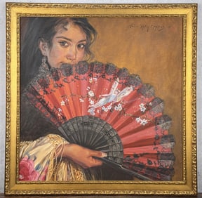 Terri Moyers Ojos de Espanol Painting