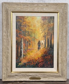 Charles Pabst White Mountain Aspens Painting