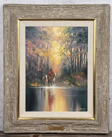 Charles Pabst Forest Reflections Painting