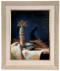 Sue Krzyston Of Earth and Sky Painting