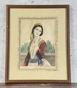 Currier & Ives Nancy Print