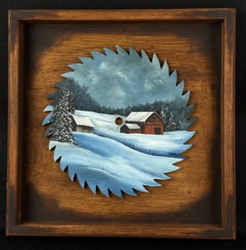 Dianna Hay Painted Sawblade