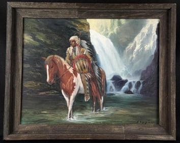 David Joaquin No Tracks Painting