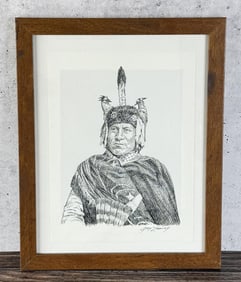 Gary Zaboly Mitch Bouyer Indian Drawing