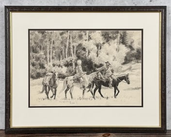 Claire Louise Goldrick Trail Buddies Drawing