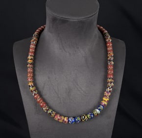Millefiori Native American Indian Trade Beads
