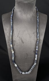 Native American Indian Trade Beads Blue Gooseberry