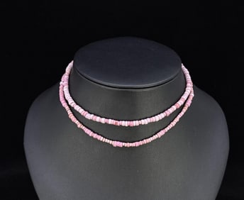 Venetian Pink Native American Indian Trade Beads