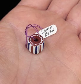 Native American Indian Trade Bead Chevron