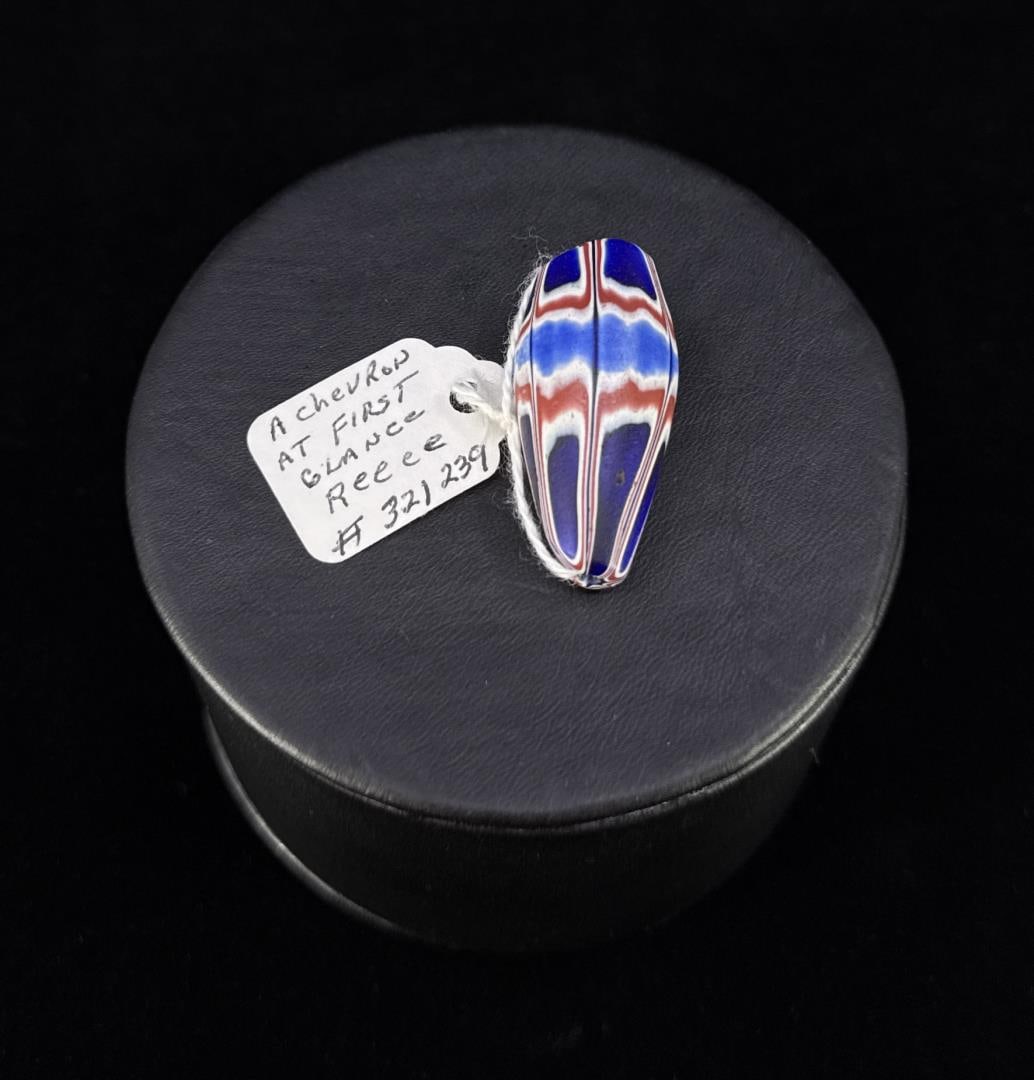 Antique Native American Indian Trade Bead Chevron (1 of 3)