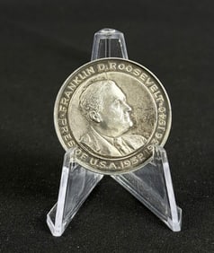 Franklin Roosevelt 3rd Inauguration Error Medal