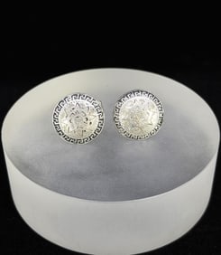 Alpaca Mayan Sundial Cufflinks