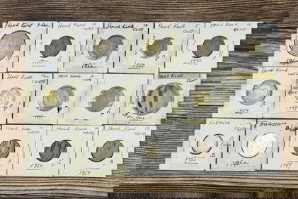 Collection of Hong Kong Chinese Coins