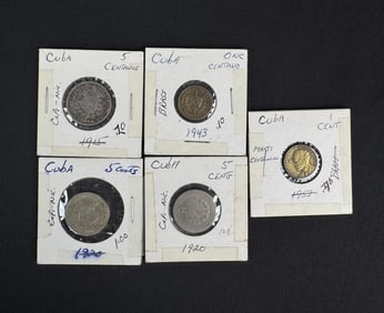 Collection of Cuban Coins