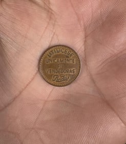 Mexican Pepsi Cola Utilicese Vending Token