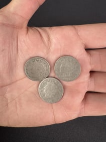 Collection of Barber Nickels