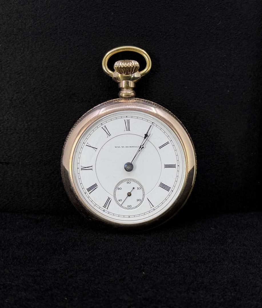 JW Burwell Model 3 Pocket Watch (1 of 7)