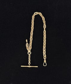 Gold Filled SR and Co Watch Fob