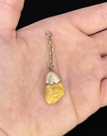 10k Gold BPOE Elks Lodge Elk Tooth Watch Fob