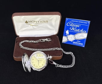Montana Silversmiths Pocket Watch