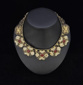 Balkan Ottoman Filigree Necklace