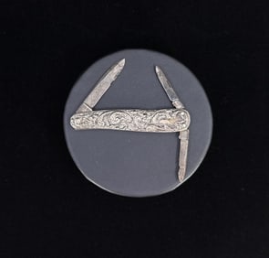 German Sterling Silver Gentlemans Knife