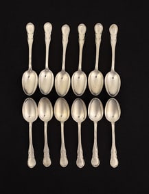 .800 Silver Spoon Set