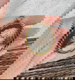 Portrait Painting on Ivory of Beatrice Cenci