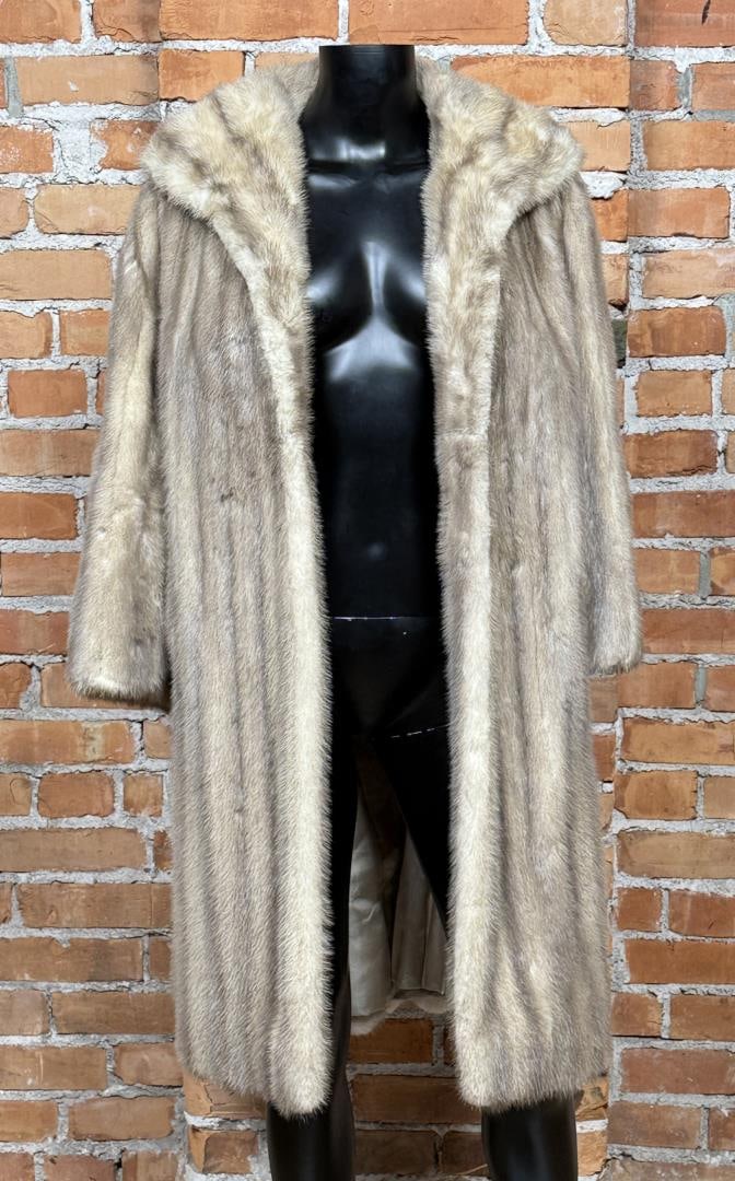 Custom Made Palomino Cross Mink Fur Coat Jacket (1 of 6)