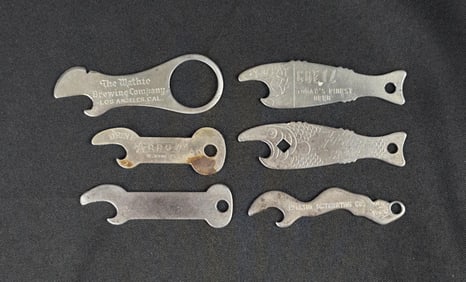 Collection Of Advertising Bottle Openers