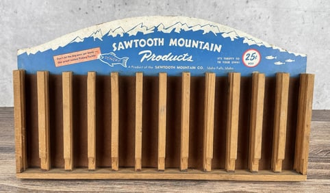 Sawtooth Mountain Products Fish Hook Display