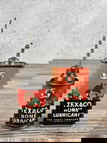 Texaco Home Lubricant Handy Oil Cans