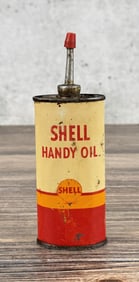Shell Handy Oil Tin Oiler Can