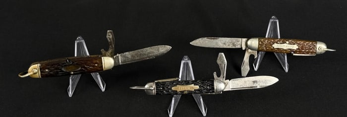 Collection Of Scout Pocket Knives