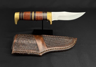 DL Novak Clarkson Nebraska Fighting Knife
