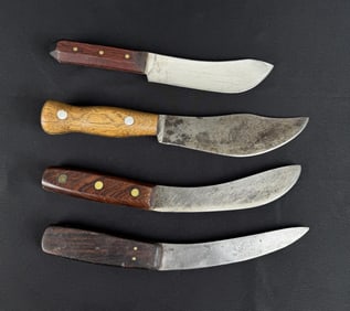 Collection of Frontier Skinning Knives