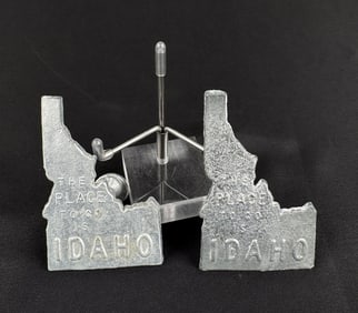 Bunker Hill Kellogg Idaho Zinc Souvenir Ingots