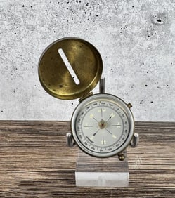 German Brass Pocket Compass