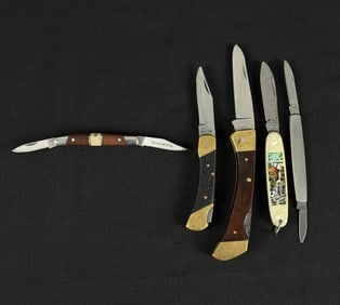 Collection Of Pocket Knives