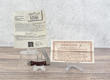 Schrade Uncle Henry LB-1 Pocket Knife USA