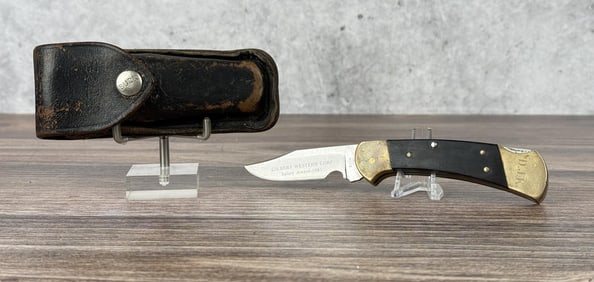 Buck 112 Pocket Knife 1980 to 1981