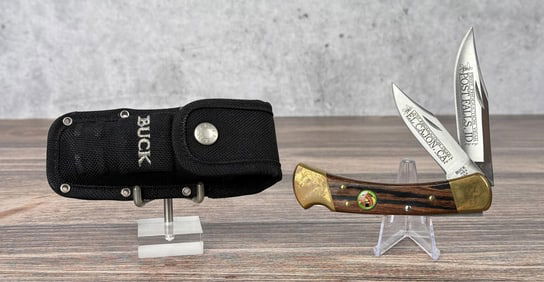 Buck 110 First Last Year Production Pocket Knife