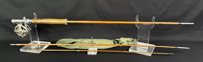 Montague Bamboo Fly Rod Pflueger Progress Reel