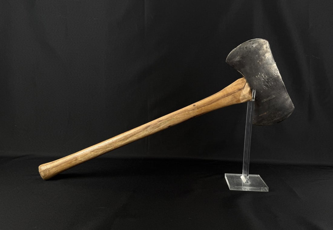 Winchester Michigan Pattern Double Bit Axe: 28 1/4" long, 9 3/8" head.