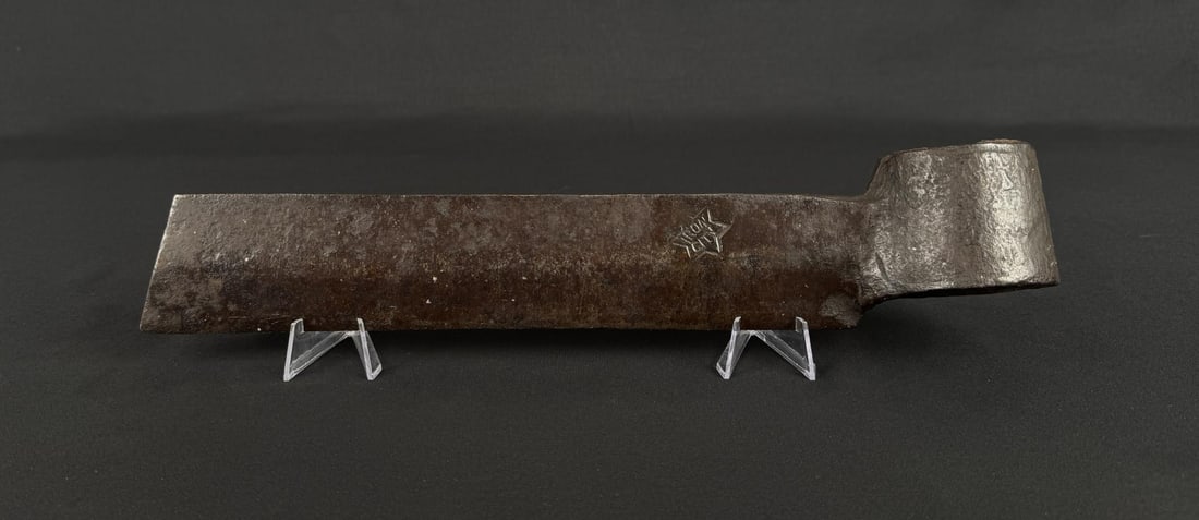 Iron City Cedar Shake Froe Axe: 15 1/2" long.
